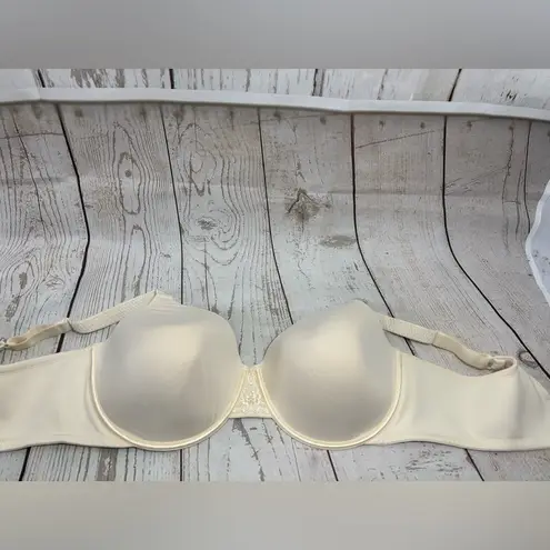 Vanity Fair Bra 42DD Beige Padded Underwire Adjustable Clasp Back Wide Strap