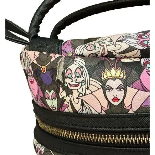 Lounge Fly DISNEY Villains Mini Backpack Ursula Cruella Maleficent Evil Queen Bag