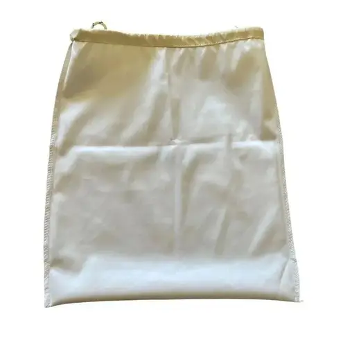 Axel Arigato Plastic Soft Material Dust Bag with Drawstring Closure # 1354 Yellow