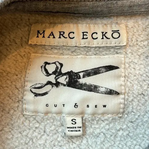 Marc Ecko Cut & Sew Women’s Sweatshirt Crewneck Graphic Embroidered Size Small Gray