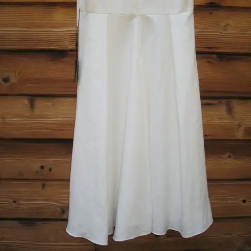 Mac Duggal NWT 70214 BEADED CAP SLEEVE A LINE MIDI DRESS