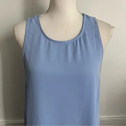 Amanda Uprichard for Le Tote • Light Blue Sleeveless Swing Dress Size L