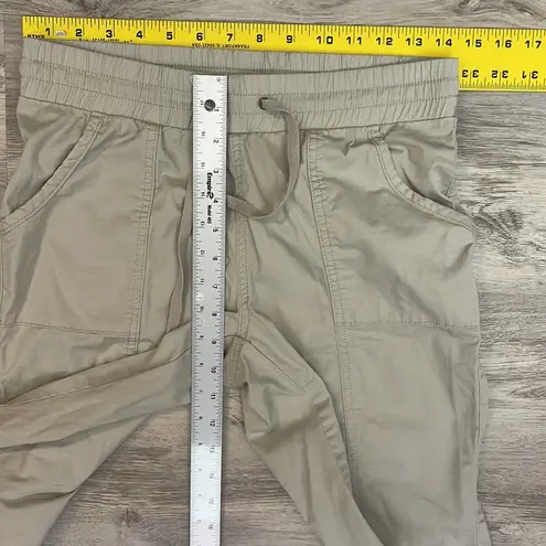 Karen Scott Tan Elastic Drawstring Waist Pull On Shorts w/ Side Pockets Size PP