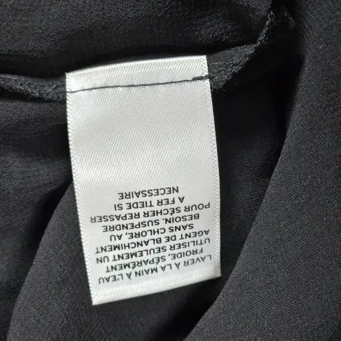 Chelsea 28 Black Lace Whimsy Off-the-Shoulder Top S