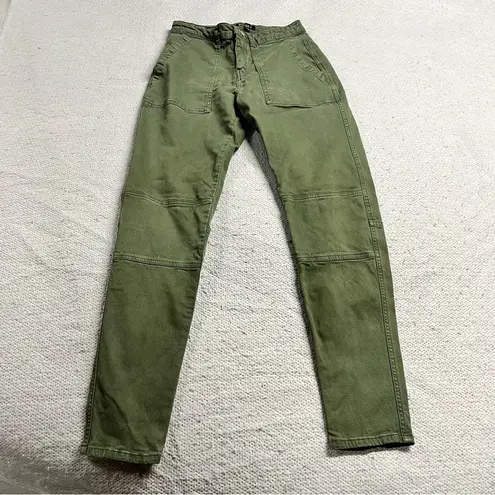 Baukjen Oralie Organic Cotton Cargo Pants in Green Size 4 EUC