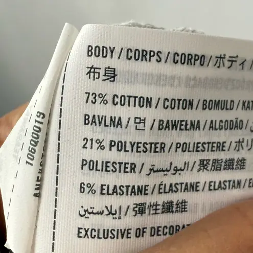 Abercrombie & Fitch  YPB neoKNIT MAX Polo Jumpsuit‎ in Light Heather Grey Size XS thumbnail 6