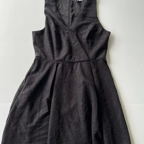 BCBGeneration  Black Skater Fit & Flare Dress Size 10