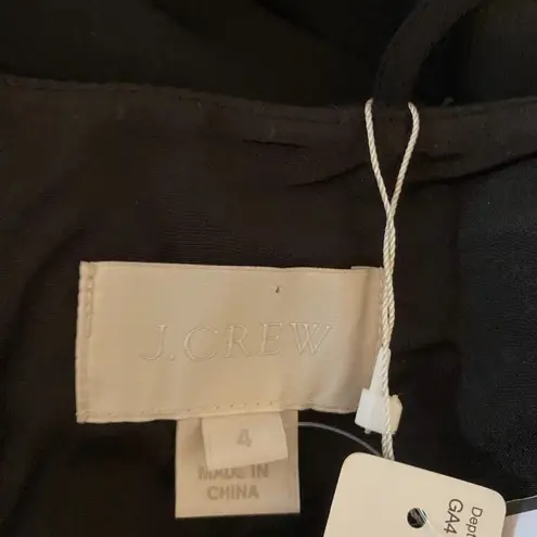 J.Crew NWT  Aubrey Formal Dress Size 4 Matte Crepe, Formal Event, Party, Wedding