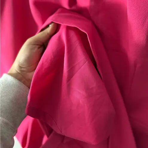 Jones Studio Pink Pleated Sheath Midi Dress Size 12