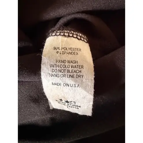 2 Ssoulm Long Sleeve Tunic Tops Black & White Size Large