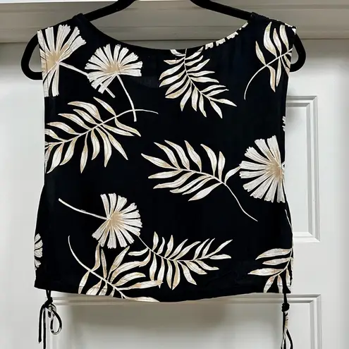 Sisstrevolution Crop Top Black Size L
