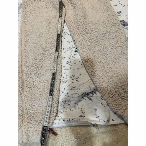 Missguided Women's Beige Teddy Sherpa Jogger Pants Size 2 Casual