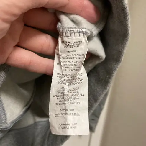 ***Rare/HTF*DickiesVintage Heather Gray Zip Up Hooded Jacket