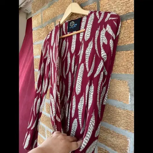 Blue Life Planet blue BOHO SLEEVE ROMPER small