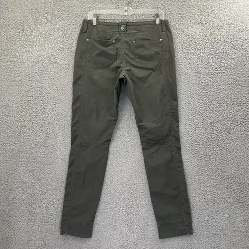 Kuhl Inspiratr Ankle Zip Pants Skinny Gray Outdoor Hiking Travel Women's 8 x 30