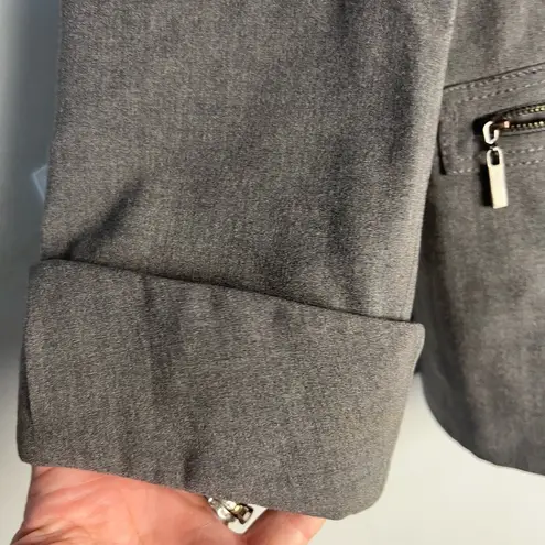 Tahari Gray Blazer Professional Suit Jacket