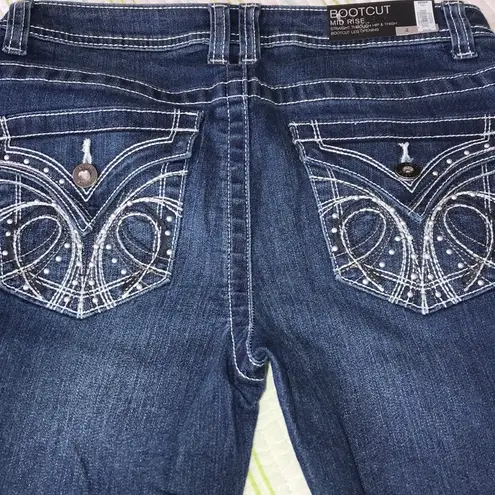 Apt. 9 Apt Mid Rise Bootcut Jeans 1099