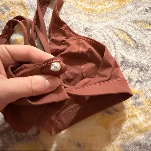Lululemon  free to be serene c/d cup size 6 ancient copper - Image 3
