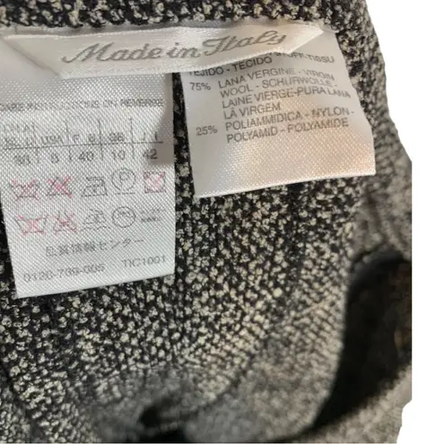 Max Mara Tweed Cropped Dress Pants Size 8