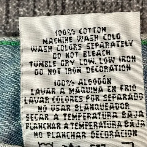 Cross Colours Women’s Cuffed Jean Shorts Blue Size 30