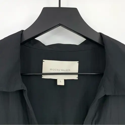 Brochu Walker The Anson Blouse Black L