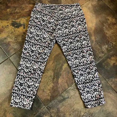 Lole Women’s Geometric Pants Black, Blue, Pink, Orange, Purple Size 10