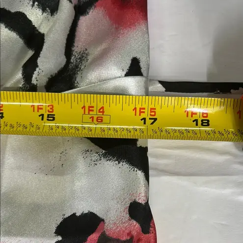 Bwear Black and White floral Y2K Camisole with Tie babydoll silky braided accent Size XL