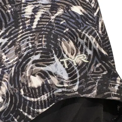 NWT, TYR Quake Durafast Elite Square Neck Controlfit One Piece Swimsuit, Sz 14 Blue