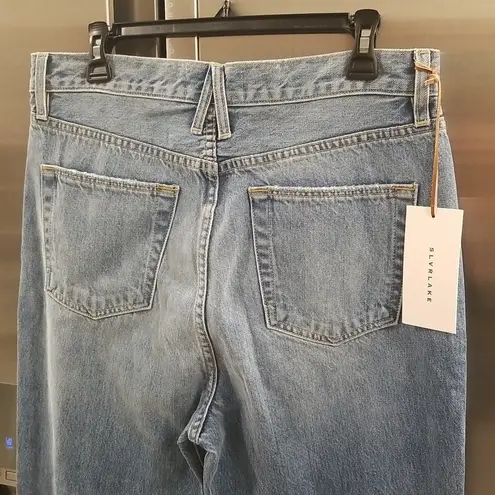 đź’•SLVRLAKEđź’• Frankie High Waist Raw Hem 100% Cotton Jeans ~ Better Days 31 NWT