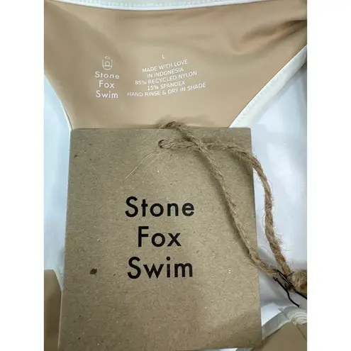 Stone Fox Swim Stone Fox SWIM Moon Bottom in FRAPPE Large NWT