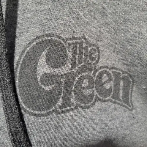 Gray and Black "The Green" Hooded Zip