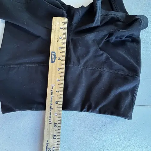 Yogalicious Lux Black Athletic Bicycle Shorts Womens Small Pull On Spandex