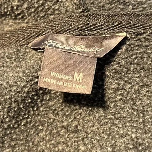 Eddie Bauer  Women's M Gray Grey Full Zip Up‎ Hoodie Casual Neutral Loungewear