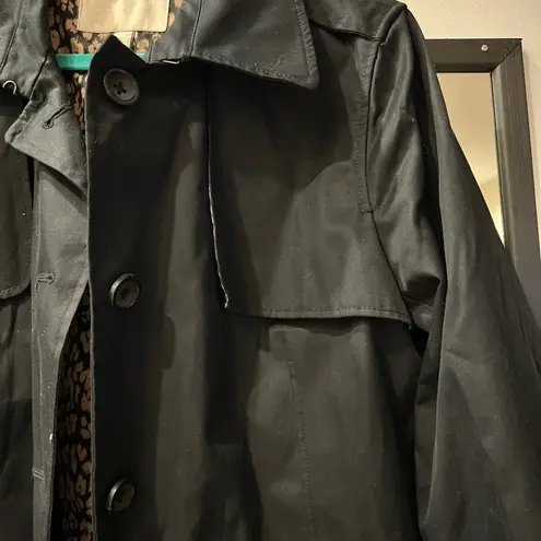 Banana Republic  Black Trench Coat