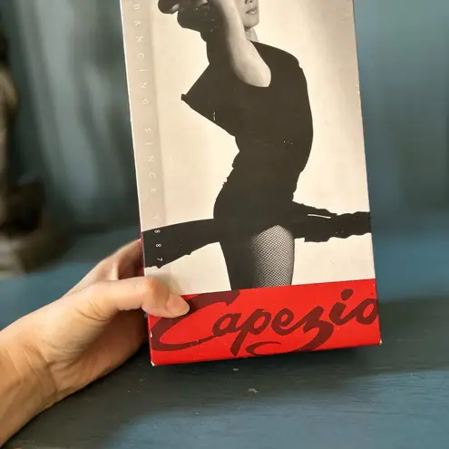 New Capezio Rider Jazz Shoe Sneaker Black PP11 Leather PowerPointe Size 6.5