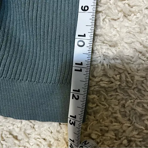 Uniqlo  Teal Ribbed Tank Top size Xs - Image 2