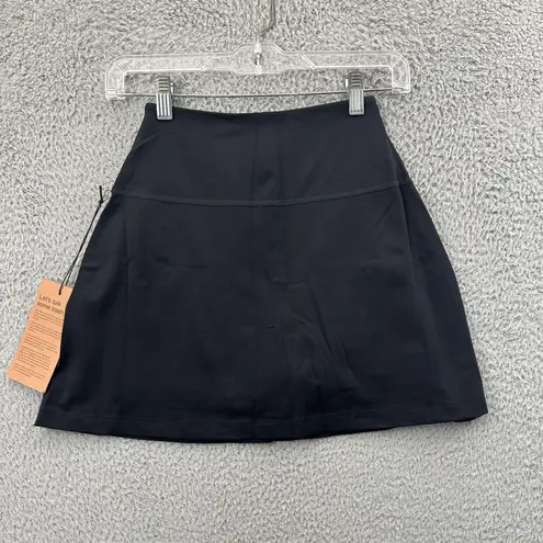 Girlfriend Collective NWT Girlfriend Collective Skirt Skort Black Athletic Athleisure Tennis Women XS