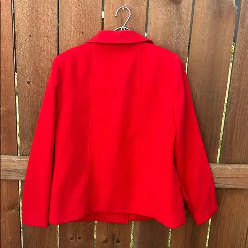 R.Q.T. Red Peacoat Size 12