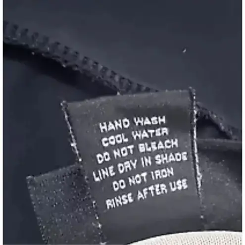 Avenue Summer Women Modest Plus Size Swim Dress 22 Black One Piece V-neck