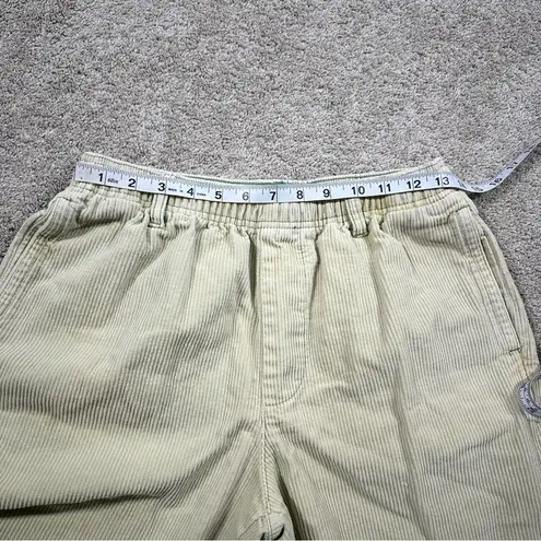 Urban Outfitters  Women’s Corduroy Relaxed Fit Pull On Pants Tapered Leg Green S