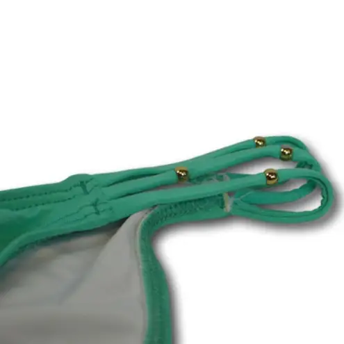 Voda Swim Three String Swimsuit Bottom Spearmint Green Size: S NWT