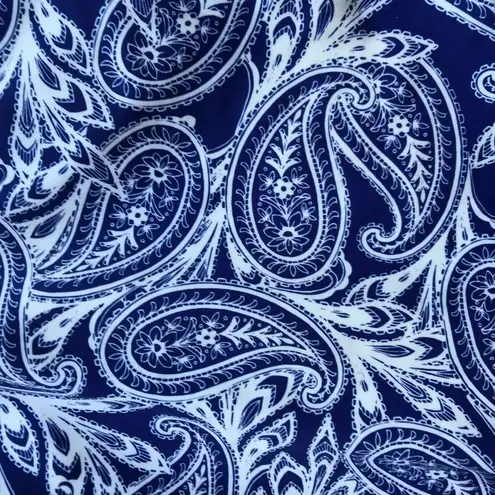 Swimsuits for All Blue White Paisley Swimsuit Size 12? See measurements …