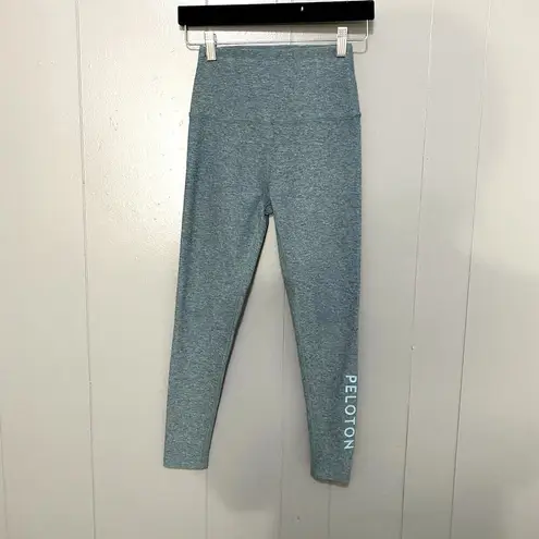 Beyond Yoga x Peloton Blue Spacedye Soft Athletic Workout Ankle Leggings XS