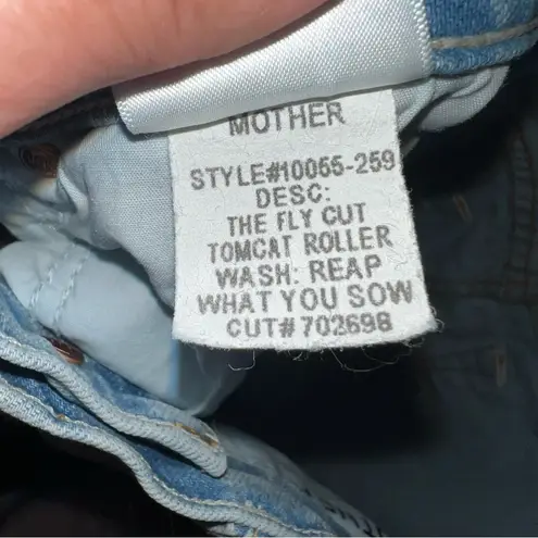 Mother Superior The Fly Cut Tomcat Roller Size 26 Reap What You Sow Flare Jeans Blue