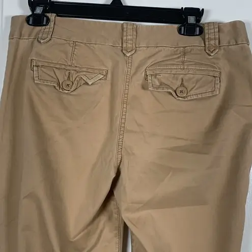 Loft Ann Taylor  Petite Khaki Pants Size 6PM GUC #0364-DS