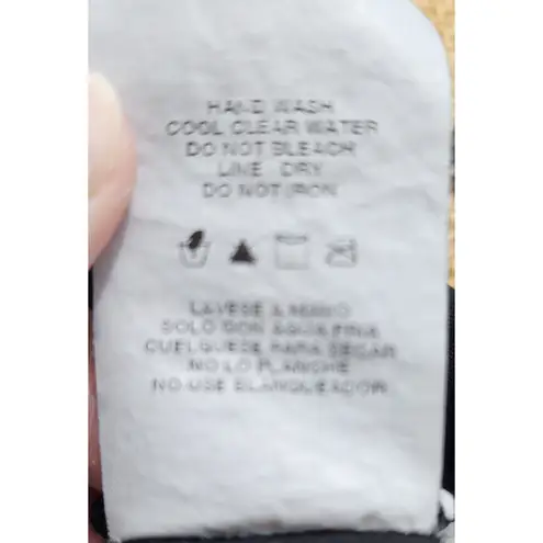 Slimshaper For All Tankini Swimsuit Skirt Set Floral Print Ruched 12 Black