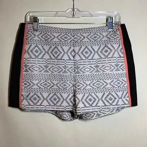 Bebe Black & White Shorts