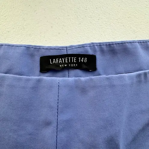 Lafayette 148 New York Cropped Pants Purple Size 18