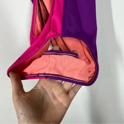 Flaw NWT B. Swim The Boss One Piece Swimsuit Size XS Purple