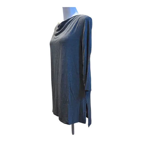 Adrienne Vittadini long sleeve tissue tee tunic, size M, NWT